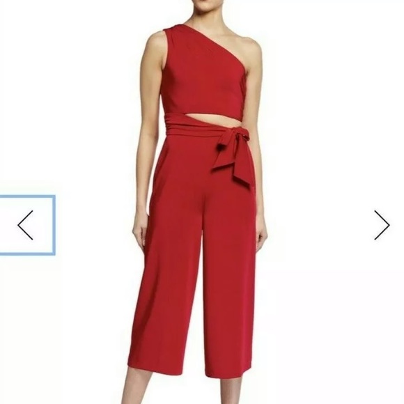 Love Theia Pants - Love Theia • Red Jumpsuit
